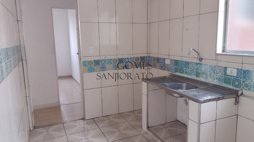 Imagem 5 de 12 de Apartamento Para Locação No Parque São Vicente Em Mauá - Sp - Com Dois Dormitórios, Um Banheiro, Uma Vaga De Garagem - Ap02059 - 70087413