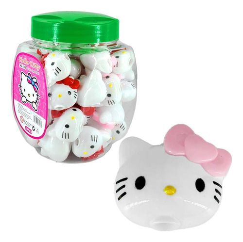 12 Sacapuntas Hello Kitty Mayoreo Escuela Oficina Colores