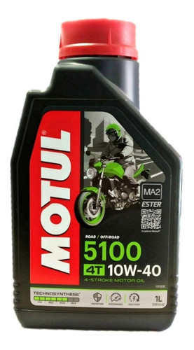 Aceite De Motor De Moto 5100 10w40 1 Litro Motul Motoexpert