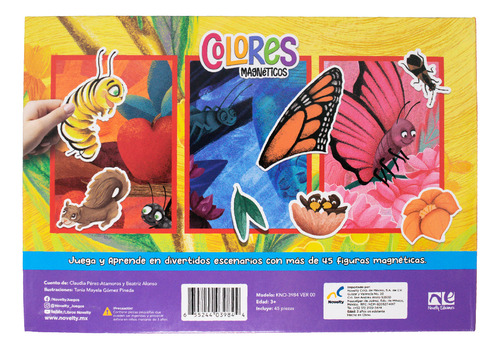 Libro Magnético Colores
