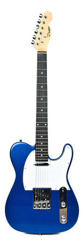 Guitarra Eléctrica Parquer Telecaster Azul Tl100bl Orientación De La Mano Diestro Color Azul Acero