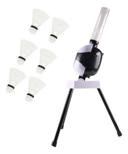 Entrenador De Bádminton Máquina Con 6 Bádmintons