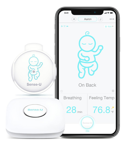 Sense-u Monitor De Respiracin De Beb 3: Monitorea El Movimie