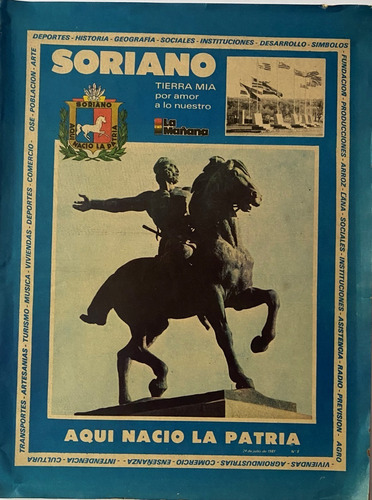 2 Revistas Sobre Soriano, Aquí Nació La Patria, B1
