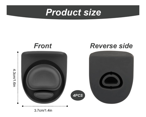 Tapón De Repuesto Crystally-4 Piezas Para Freesip 24 Oz 32 O