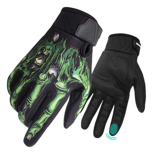 Rigwarl Guantes De Cuero Para Motocicleta De Invierno, Guant