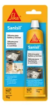 Comprar Sika Sanisil Silicona Antihongos  Baños Y Cocinas Blanco 70g