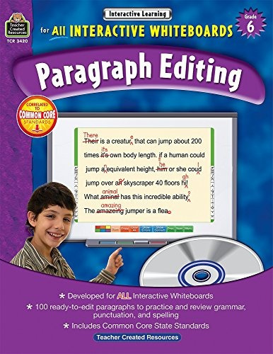 Interactive Learning Paragraph Editing Grd 6