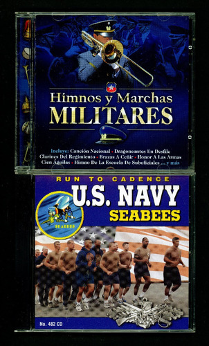 Marchas, Himnos Y Canciones Militares. Set 3 Cds. Orig. Mch8