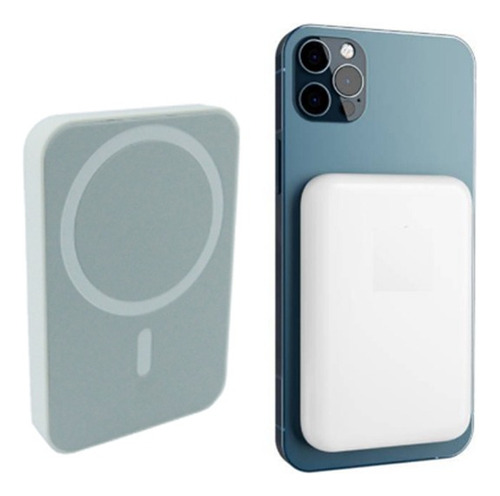 Cargador Externo Emergencia - Carga Inalambrica Para iPhone