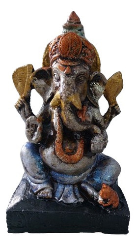 Figura Decorativa Ganesh Elefante Buda