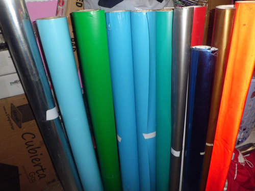 Papel Vinil De Colores Oferta 1.22 De Ancho