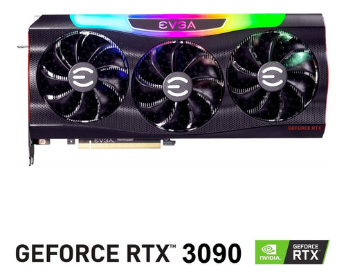 Tarjeta de video Nvidia Evga  FTW Ultra Gaming GeForce RTX 30 Series RTX 3090 24G-P5-3987-KR 24GB