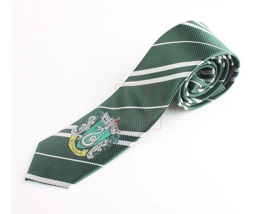 Corbata Con Escudo Slytherin - Harry Potter - Exclusiva