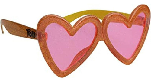 Trolls Gafas De Sol Con Diseño De Corazón De Amapola Con