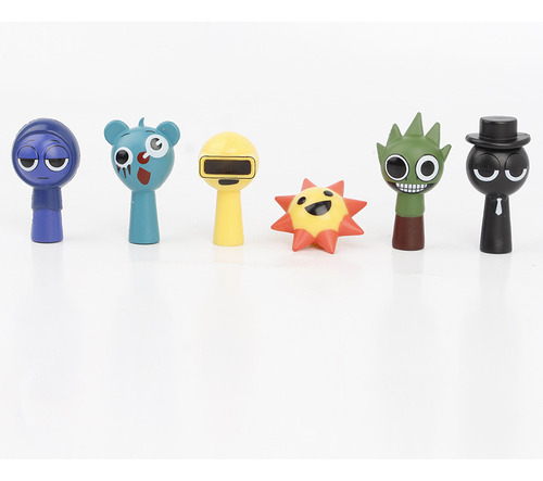 Kit De 24 Piezas De Juguetes Sprunki Dolls Para Niños
