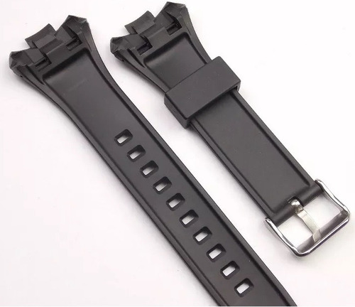Pulseira P/ Mormaii Yp9464 Borracha Preta Yp.9464