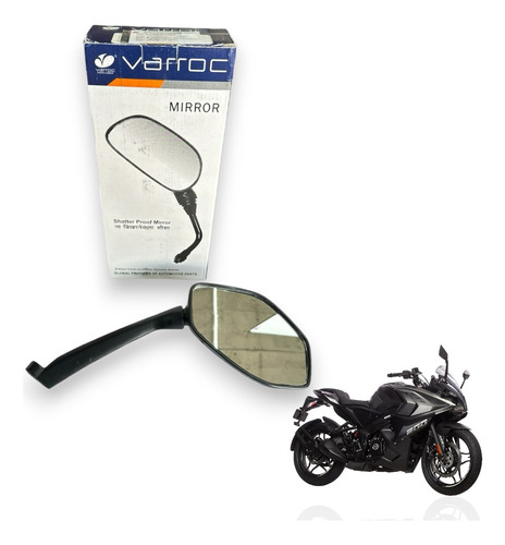 Espejo Derecho Para Bajaj Pulsar 200 Rs Varroc Original