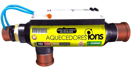 Aquecedor Para Piscinas Até 10.000 Litros Bivolt Compacto