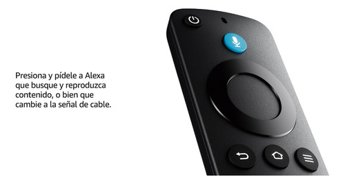 Amazon Fire Tv Stick 8gb Negro Control De Voz Full Hd Negro De Voz