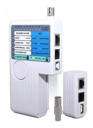 Testador Profissional De Cabo De Rede Rj11 Rj45 Usb