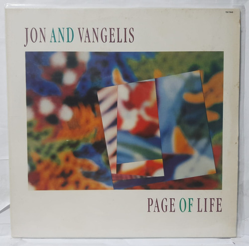 Lp Jon And Vangelis - Page Of Life