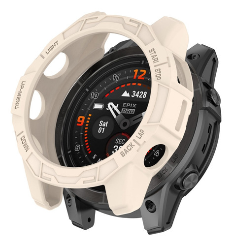 ' Funda De Reloj Tpu Para Garmin Epix Pro 47 Mm/fenix 7/7