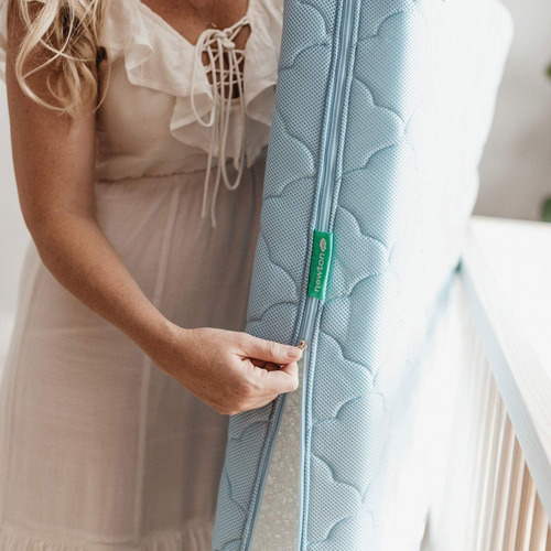 Crib Mattress Cover Newton Baby Original Cloud White