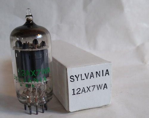 Válvula Eléctrica 12ax7 Wa Ecc83 Nos Sylvania Usa