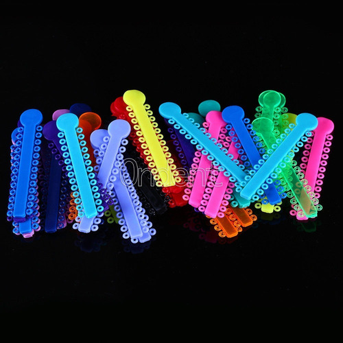 Ligaduras Ortodoncia Elásticos Multicolores Las Más Lindas