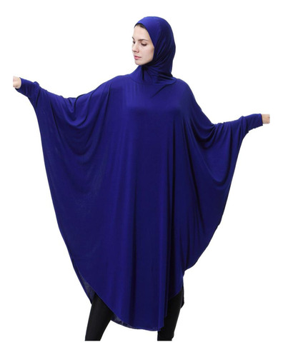 Boo Islámica De Las Mujeres Abaya La La Hijab Metro Azul