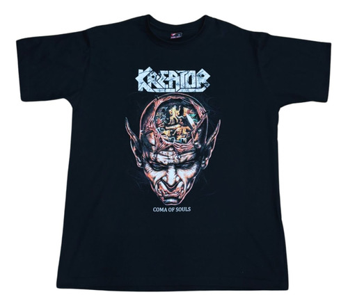 Camiseta Kreator Coma Of Souls Banda Alemã Thrash Metal