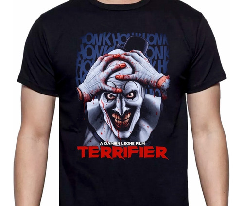 Terrifier - Joker - Clown - Peliculas Terror - Polera- Cyco