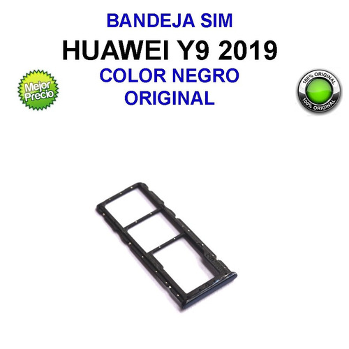 Huawei Y9 2019 Bandeja Sim Porta Sim Original