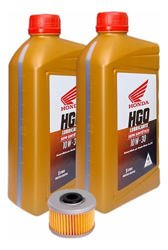 Kit Filtro Original Honda Tornado Xr 250 + Hgo 10w30 Semi