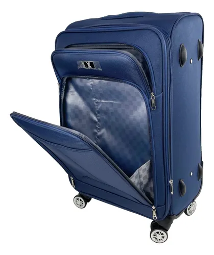 Maleta De Viaje Equipaje Grande Talla L 23kg Tela Resistente