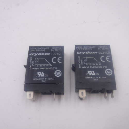 2x Sensata Crydom Ed24c5 Solid State Relay 18.5-32 V Ccy