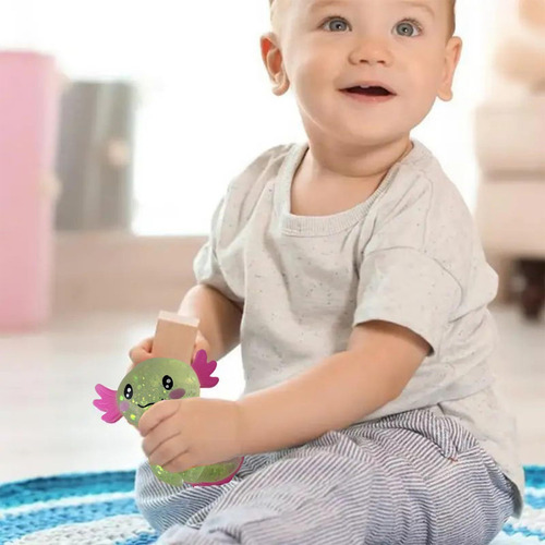 Juguetes De Estrés Glitter Axolotl Toys Squeeze Adorable