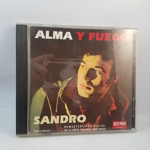 Sandro - Alma Y Fuego - Cd 1997 - Sony