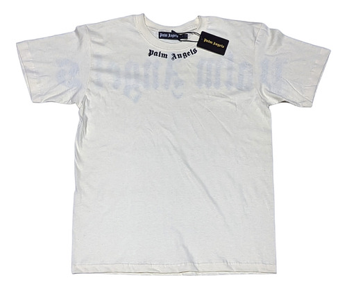 Playera Palm Angels Crema Logo P