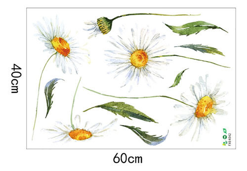 Jj Pegatinas De Pared M Inkjet Con Diseño De Plantas Y