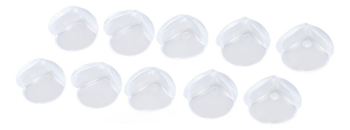 Protector De Esquina Para Mesa, 40 Unidades, Plástico Transp