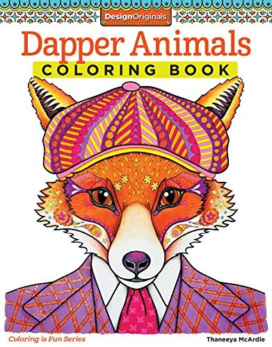 Dapper Animales Libro Para Colorear