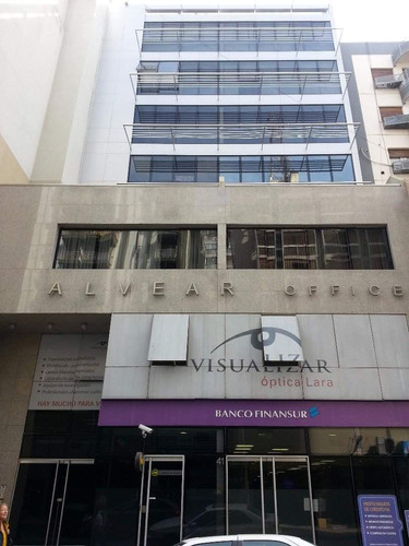 Oficina En Alquiler Con Terraza Centro Alvear 19, Edificio Con Seguridad