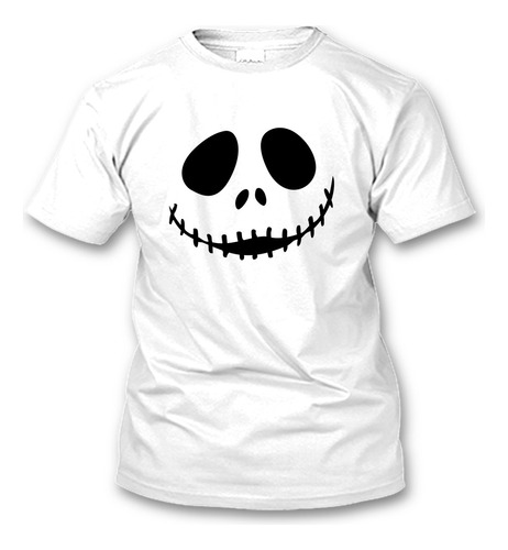 Playera Jack El Extraño Mundo De Jack Rostro Halloween