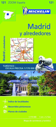 Libro Mapa Zoom Madrid Y Alrededores - Varios Autores