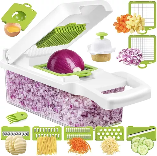 Cortador de verduras y picador de cebolla - cortador y picador de verduras,  cortador de cebolla vegetal Dicer, cortador de ensalada, picador de