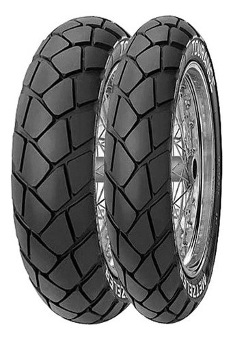 Par Pneu Tiger800 150/70r17 + 100/90-19 Tl Tourance Metzeler