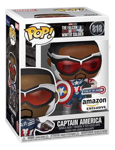 Funko Pop Capitán América The Falcon And The Winter Soldier