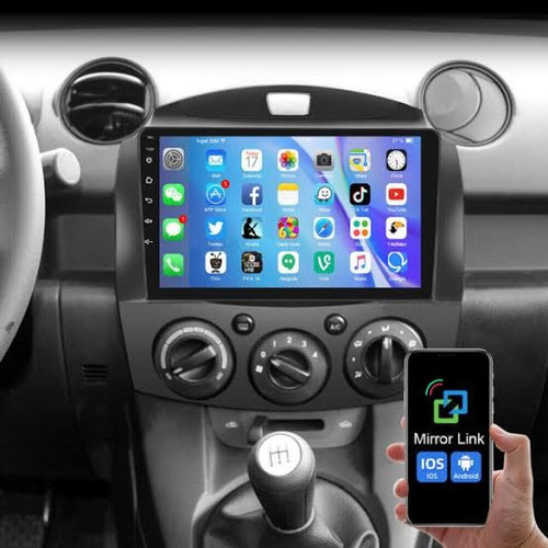 . Estéreo De Pantalla Android Mazda 2 2007-2014
